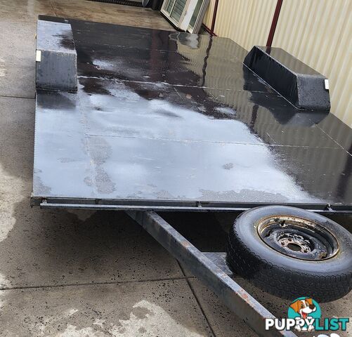 4500L x 2400W  Flat Bed Tandem Trailer Registered Negotiable