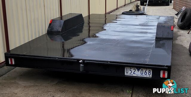 4500L x 2400W  Flat Bed Tandem Trailer Registered Negotiable