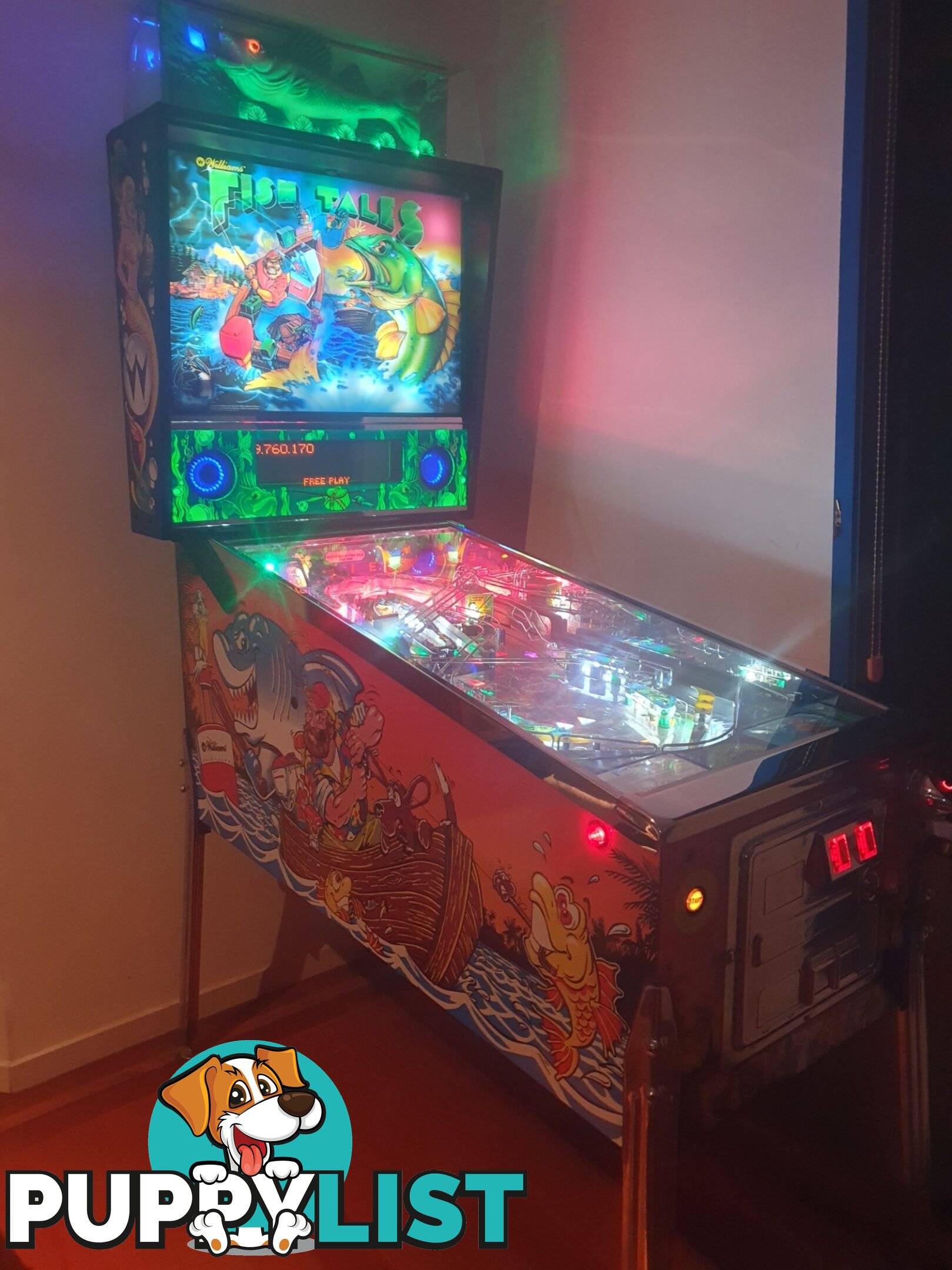 Fish Tales Pinball Machine