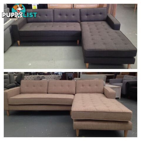 Brand New Fabric Chaise Lounges