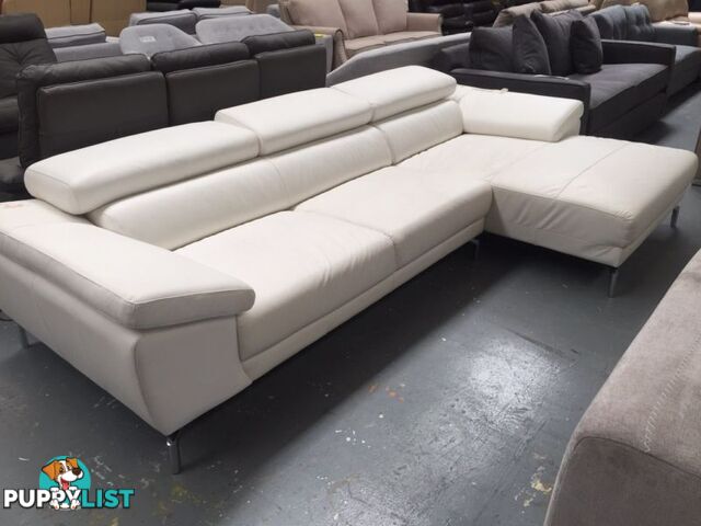 Leather Modular Lounge - 50% off RRP