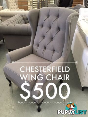 Brand New Wing Chairs - 50% off RRP