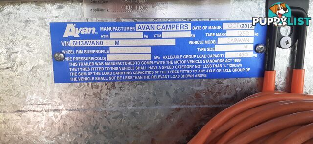 Caravan 2012 Avan 400 Series