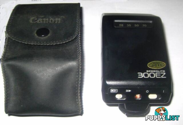 Canon Speedlite photo flash, model 300EZ