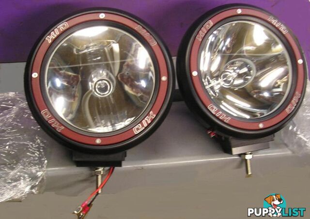 9" HID off road lights, 12v, 55w, 1 pair