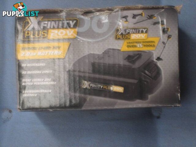 Xfinity 20v 2Ah re-chargeable Li-ion Battery for Aldi's range