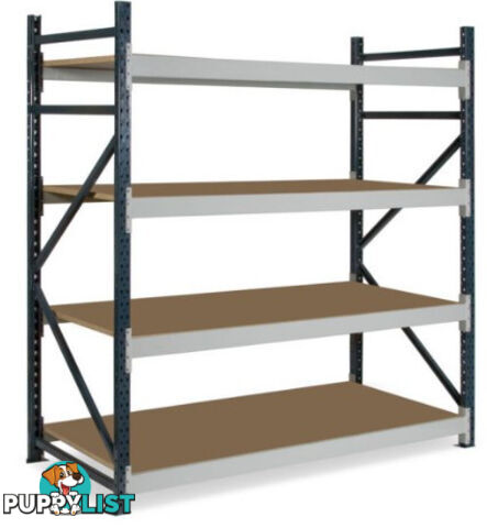 2 off Long Span Shelving Bay-2400mm-3050mm-955mm