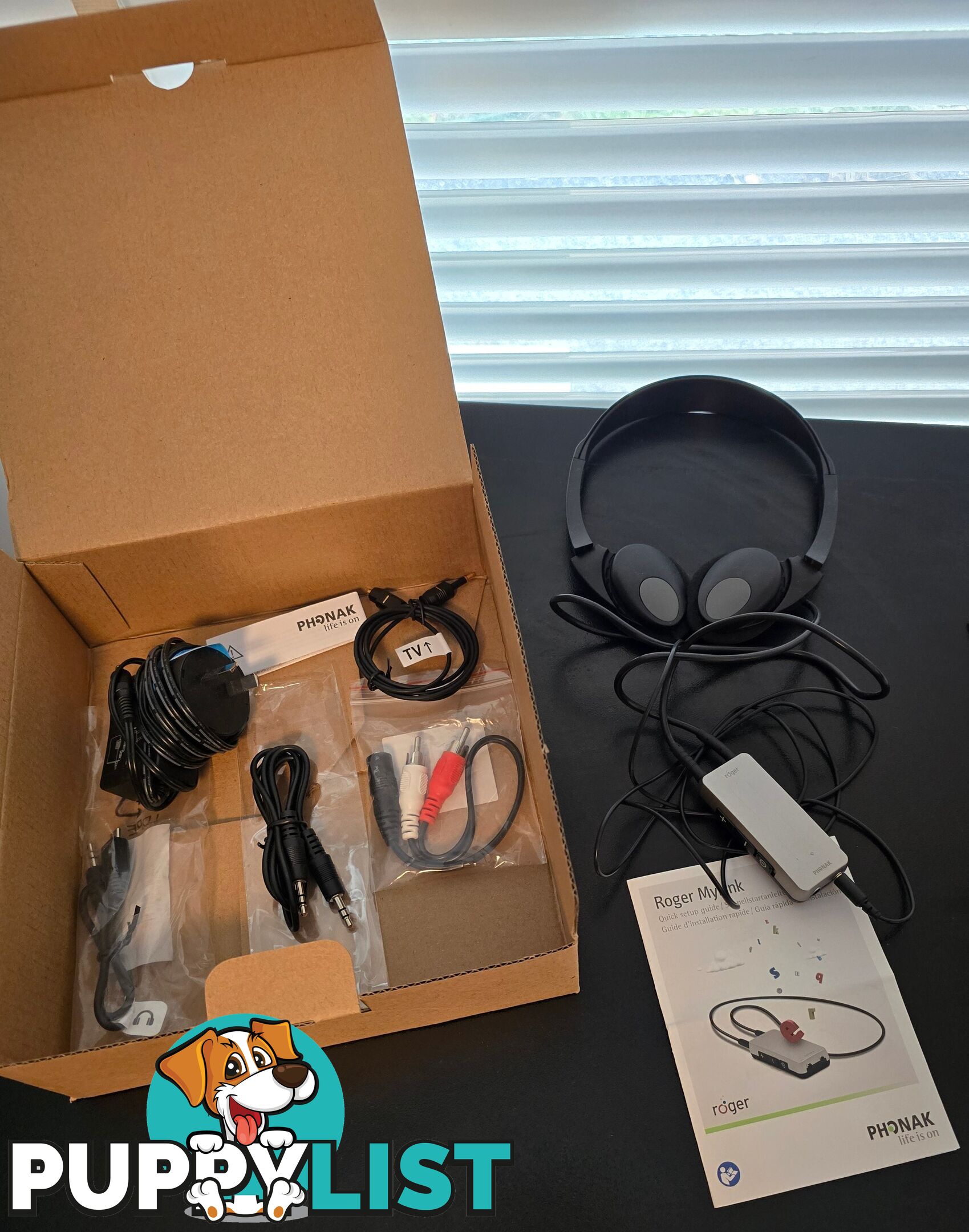 Phonak Roger Pen and MyLink Hearing kit