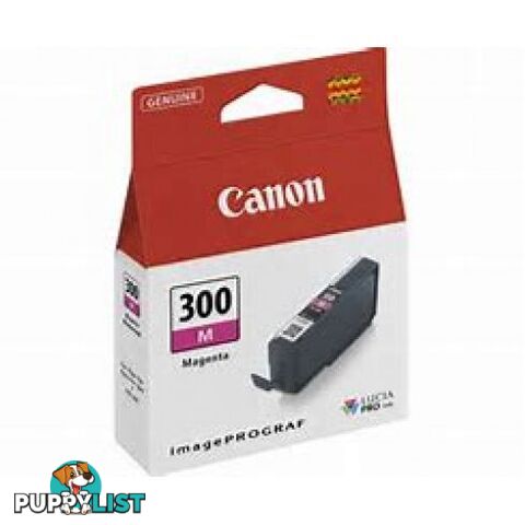 Canon PFI-300M Magenta Lucia Pigment Ink for PRO-300 - Canon - PFI-300 Magenta - 0.00kg