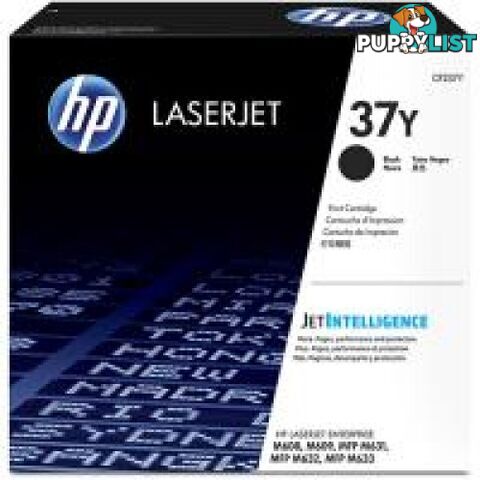 Hewlett-Packard CF237Y Black Toner [#37Y] - Hewlet Packard - HP CF237Y Black - 0.11kg