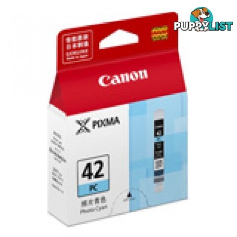 Canon CLI-42PC Photo Cyan Ink Cartridge - Canon - CLI-42PC - 0.10kg