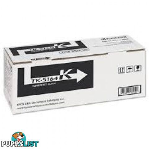 Kyocera TK-5164 Black Toner Kit for P7040cdn - Kyocera - TK-5164K Black - 1.00kg