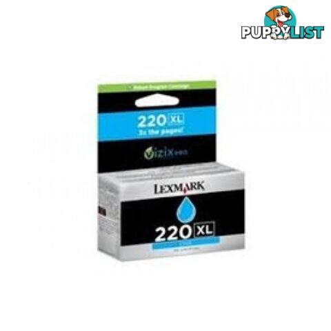 Lexmark #220 14L0175AAN CYAN HIGH yield Ink - Lexmark - LX 220XL CYAN - 0.00kg