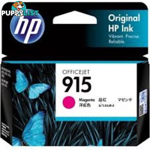 Hewlett Packard #915 Magenta Ink Cartridge for officejet 8010 - Hewlet Packard - HP 915 Magenta - 0.00kg