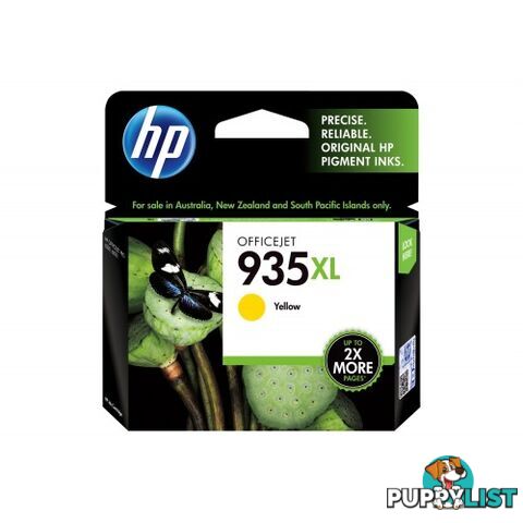 Hewlett Packard HP-935XL Y Yellow Ink HIGH YIELD - Hewlet Packard - HP 935XL Yellow - 0.00kg