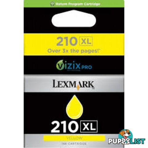 Lexmark #220 14L0177AAN YELLOW HIGH yield Ink - Lexmark - LX 220XL YELLOW - 0.00kg