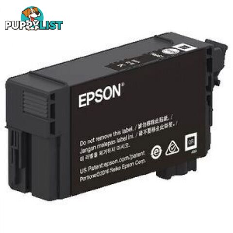 Epson C13T40S100 40SB Ultra Chrome Black 40S XD2 50ml for T3100 T3160 T5160 - Epson - Epson 40S Black - 0.00kg