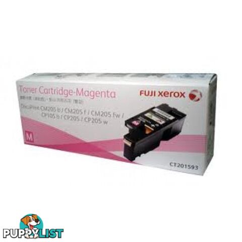 XEROX DocuPrint CP105B CP205 CM205 Magenta Toner CT201593 - Xerox - CT201593 - 0.35kg