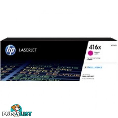 Hewlett-Packard W2043X High Yield Magenta Toner [#416X] - Hewlet Packard - HP W2043X MAGENTA - 0.94kg