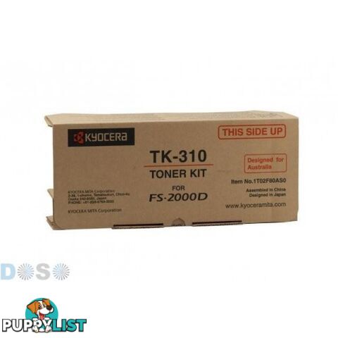 Kyocera TK-310 Toner For FS-3900DN - Kyocera - TK-310 - 0.50kg