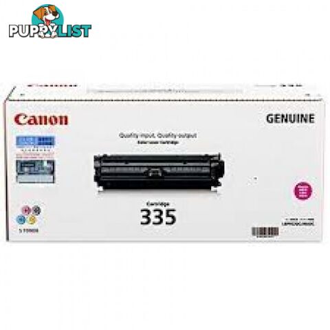 Canon Cartridge 335 Low Capacity Magenta Toner Cartridge for LBP841 LBP843 - Canon - Cartridge 335L Magenta - 1.00kg