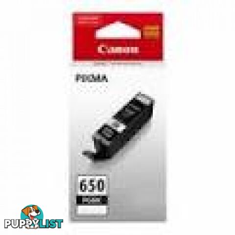 Canon PGI-650XLBK Black Ink cartridge HIGH YIELD two pack for iP8760 iX6860 MG7160 - Canon - PGI-650XL 2 Pack - 0.05kg