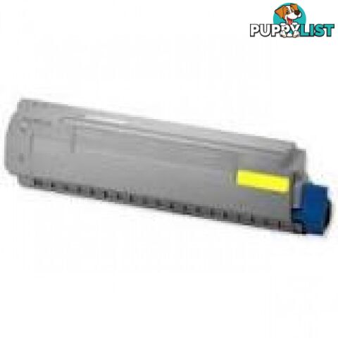 OKI 46507509 Yellow Toner for C612 - OKI - 46507509 Yellow - 0.00kg