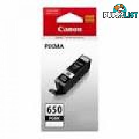 Canon PGI-650XLBK Black Ink cartridge HIGH YIELD for iP7260 MG5460 MG6360 MG6860 iP8760 - Canon - PGI-650XLBK - 0.05kg