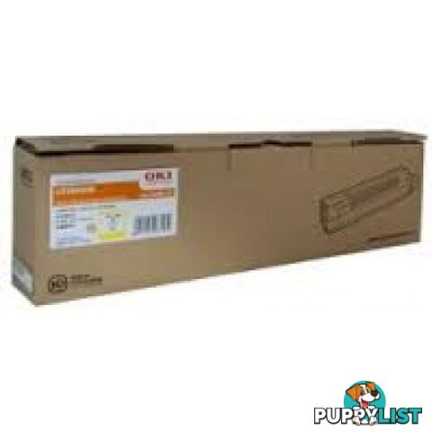 OKI 44059133 Yellow Toner Cartridge for C810n - OKI - OKI C810n Yellow - 0.00kg