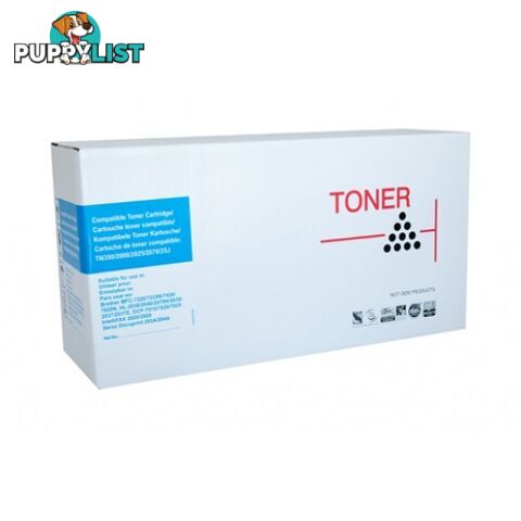 White Box Compatible HP CB436A Black Toner [#36A] - Compatible - WB CB436A - 0.79kg