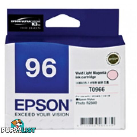 Epson C13T096690 PHOTO MAGENTA 96 - Epson - Epson T0966 PHOTO MAGENTA - 0.00kg