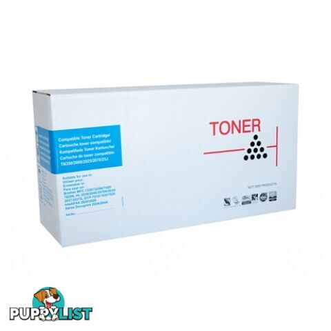 White Box Compatible HP CE311A Cyan Toner Cartridge [#126A] - Compatible - WB CE311A - 1.00kg