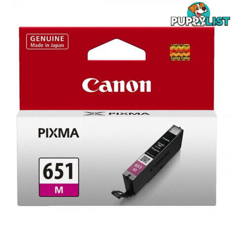 Canon CLI-651M Magenta Ink Cartridge - Canon - CLI-651M - 0.04kg