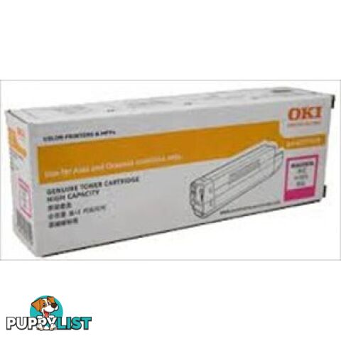 OKI 46490610 Magenta Toner for C532 MC563 MC573 - OKI - 46490610 Magenta - 0.00kg