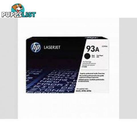 Hewlett-Packard CZ192A Black Toner (# 93A) for M435 M701 M706 - Hewlet Packard - HP CZ192A BLACK - 0.00kg