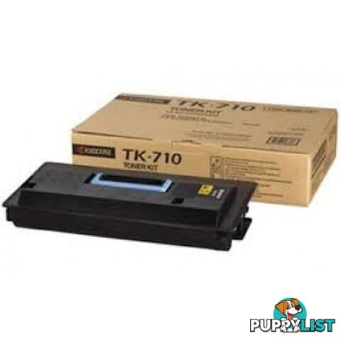 Kyocera TK-710 Black Toner For FS-9530 - Kyocera - TK-710 - 1.00kg