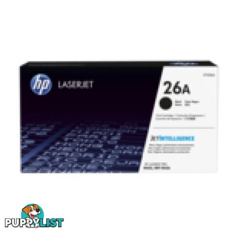 Hewlett-Packard CF226A Black Toner [#26A] - Hewlet Packard - HP CF226A Black - 0.11kg