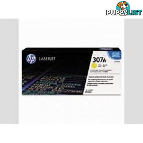 Hewlett-Packard CE742A Yellow Toner Cartridge [#307A] - Hewlet Packard - HP CE742A Yellow - 1.00kg