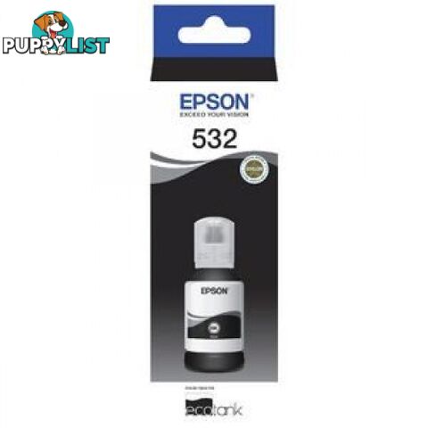 EPSON C13T03J192 BLACK INK BOTTLE 532 FOR EcoTank M1100 M2170 M3180 - Epson - Epson 532 BLACK - 0.00kg