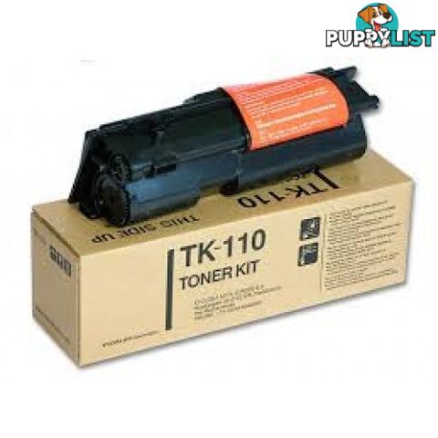 Kyocera TK-110 Black Toner for FS-720 FS-820, FS-920 FS-1016MFP - Kyocera - TK-110 - 0.20kg