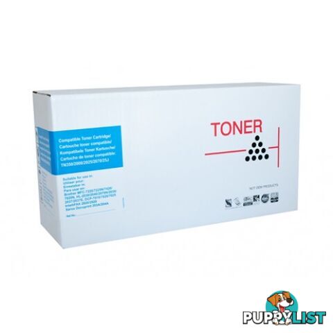 White Box Compatible HP CF402X High Hield Yellow Toner (#201X) - Compatible - WB CF402X - 0.00kg