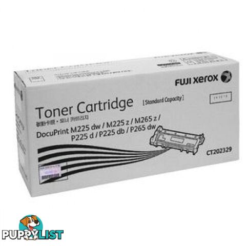 XEROX DocuCentre P225 M225 P265 M265 Black Toner CT202329 - Xerox - CT202329 Bk - 0.00kg