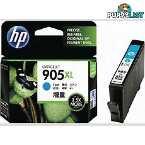 Hewlett Packard HP-905 XL Cyan HIGH YIELD Cartridge PRO 6950 - Hewlet Packard - HP 905XL Cyan - 0.60kg