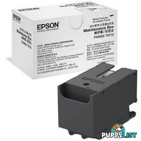 Epson E6716 C13T671600 Maintenence Box - Epson - Epson 6716 - 0.00kg