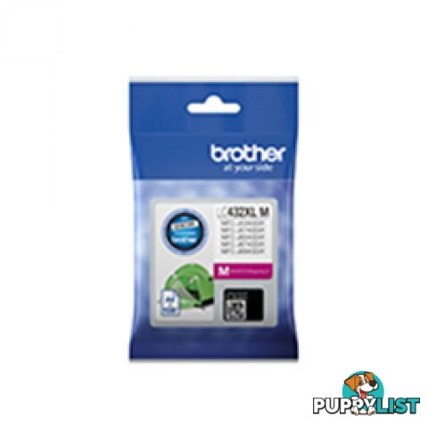 Brother LC432M Magenta Ink Cartridge for MFC-J5340dw MFC-J7440dw MFC-J6540dw MFC-J6740dw MFC-J6940dw - Brother - LC432 Magenta - 0.60kg