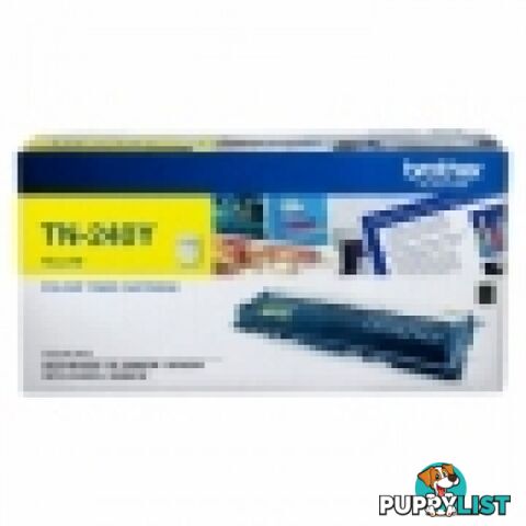 Brother TN-251Y Yellow Toner for HL3150 HL3170 MFC9140 MFC9330 - Brother - TN-251Y - 0.76kg