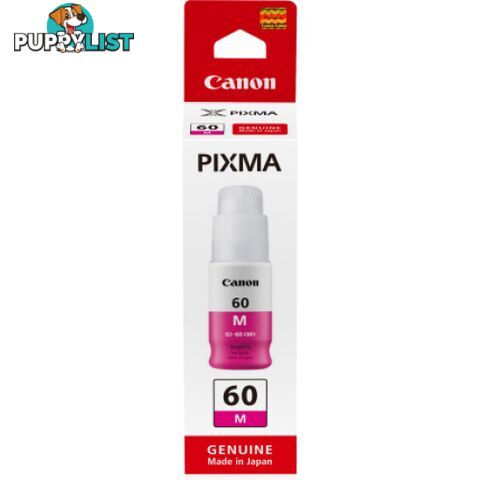 Canon GI-61M Magenta ink bottle For Endurance G3625 G3620 G3660 G3675 - Canon - GI-61 MAGENTA - 0.00kg