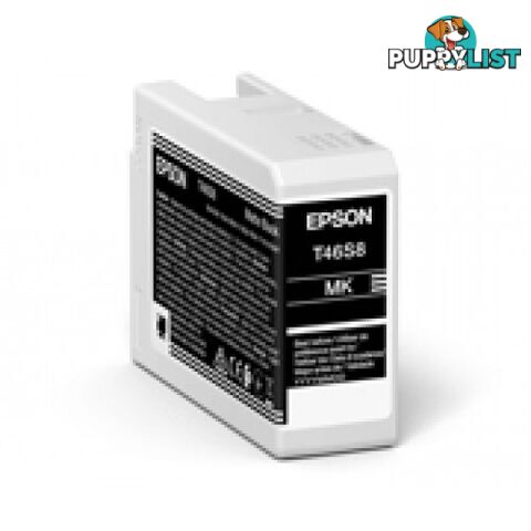 Epson 46S  C13T46S800 Matte Black Ink for SureColor P706 - Epson - Epson 46S Matte Black - 0.20kg