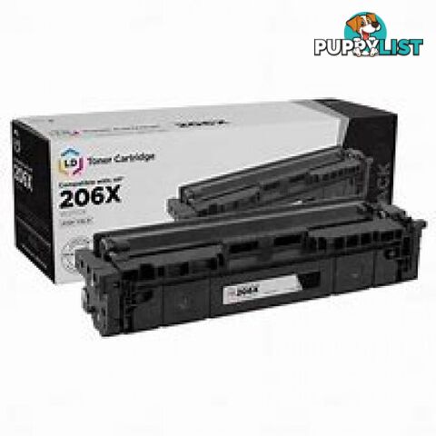 Hewlett-Packard W2112X High Yield Yellow Toner [# 206X] - Hewlet Packard - HP W2112X YELLOW - 0.94kg