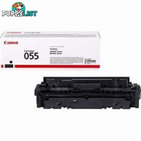 Canon Cartridge 055 Bk Black Toner for LBP746cx - Canon - Cartridge 055BK - 0.00kg